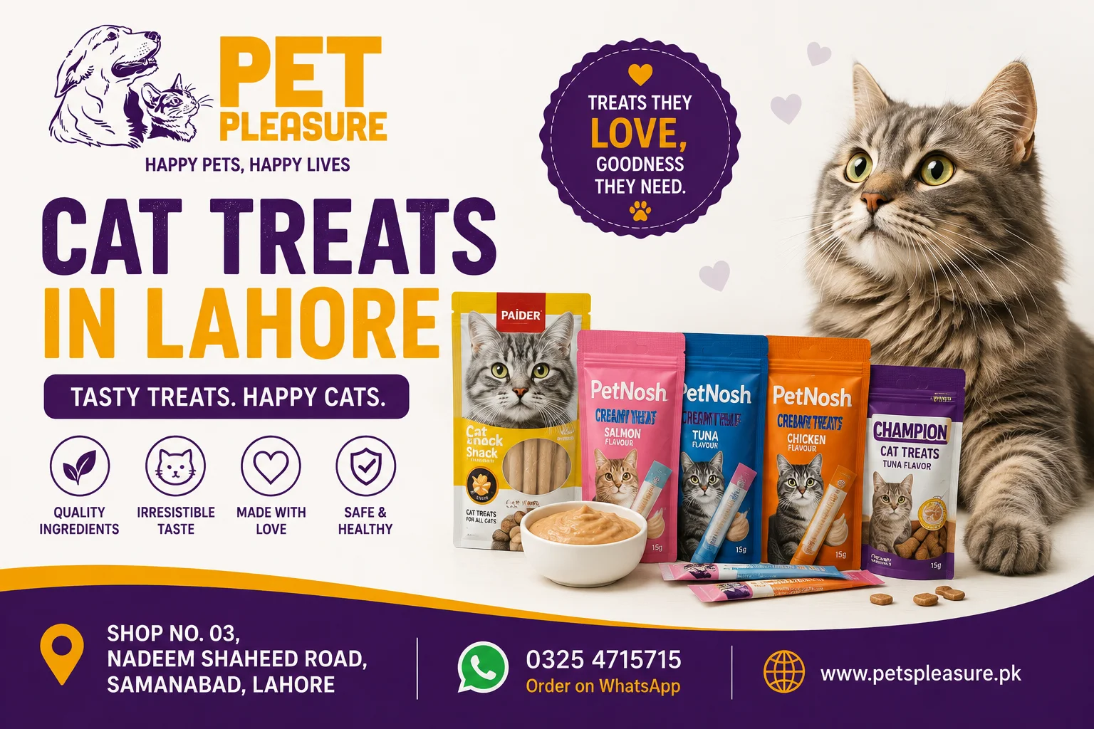 Cat Treats in Lahore