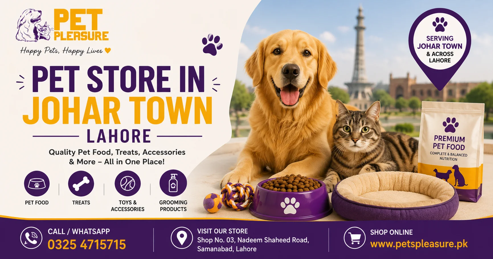 Pet Store in Johar Town Lahore