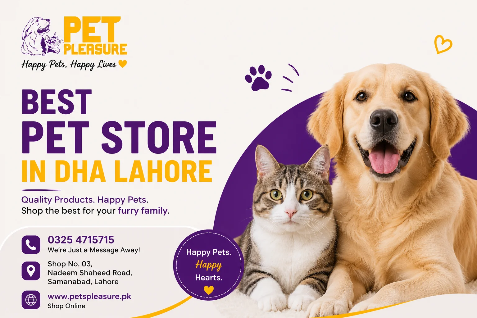 Best Pet Store in DHA Lahore