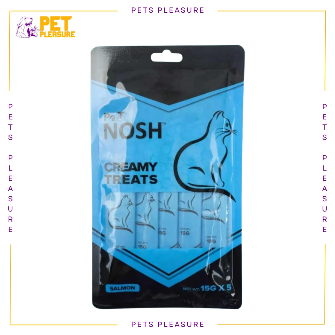 Pet Nosh Salmon Cat Treat – Creamy Lickable Salmon Treat for Cats